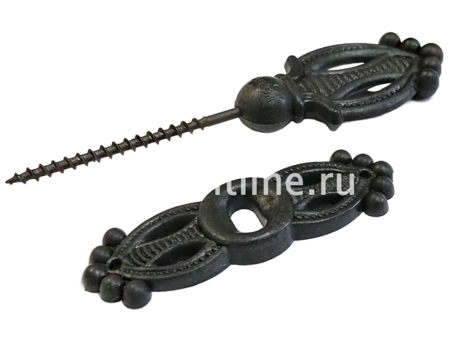 Закрутка + подложка, цв. черный MOREFIX