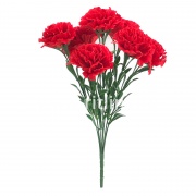 Букет гвоздик "FITTONE", 7г., выс. 60см, бархат, цв.красный Букет гвоздик "FITTONE", 7г., выс. 60см, бархат, цв.красный