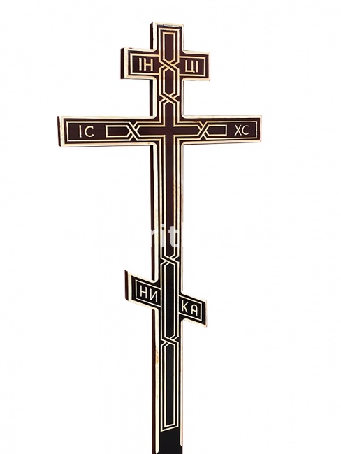 Крест сосновый (темный) "Плетеный", ЧПУ, 2200x60x40 мм, "MOREFIX" Крест сосновый (темный) "Плетеный", ЧПУ, 2200x60x40 мм, "MOREFIX"