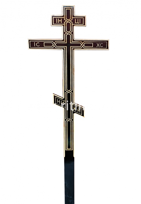 Крест сосновый (темный) "Плетеный", ЧПУ, 2200x60x40 мм, "MOREFIX" Крест сосновый (темный) "Плетеный", ЧПУ, 2200x60x40 мм, "MOREFIX"