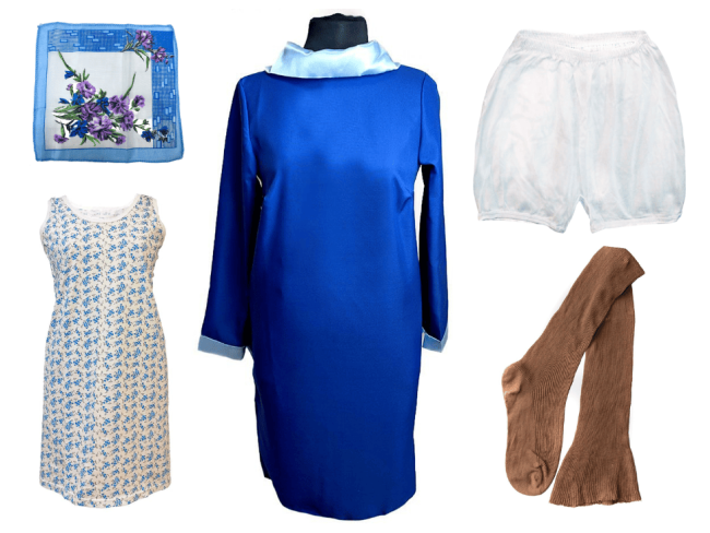 Комплект ритуальной одежды женский, эконом (р.44-46) FITTONE