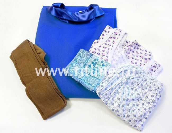 Комплект ритуальной одежды женский, эконом (р.48-50) FITTONE