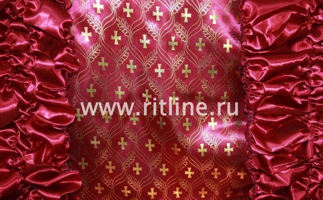 Обивка атласная (верх атлас с накатом + боковины атлас) FITTONE Обивка атласная (верх атлас с накатом + боковины атлас) FITTONE