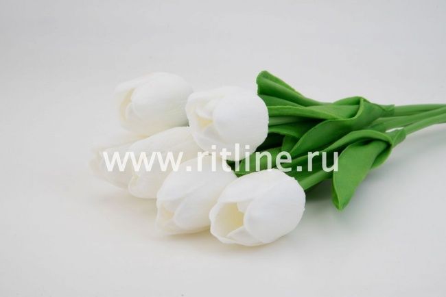 Тюльпан одиночный латексный, выс. 33 см, цв. микс FITTONE