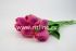 Тюльпан одиночный латексный "Fittone", выс. 33см, цв.микс