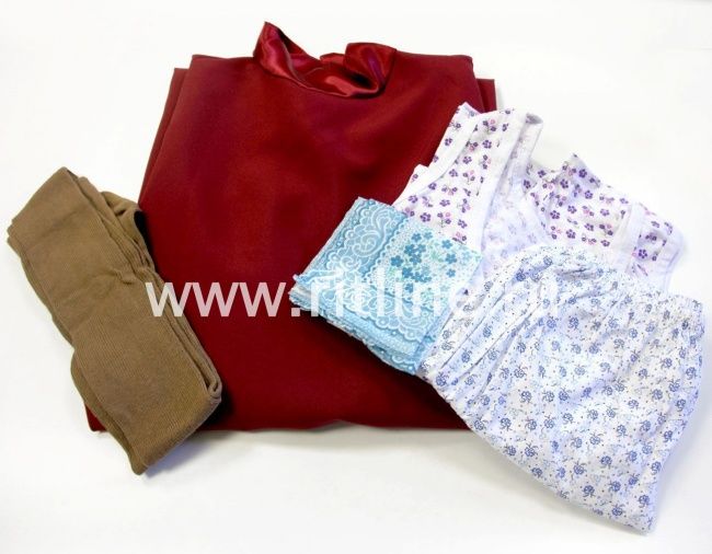 Комплект ритуальной одежды женский, эконом (р.60-62) FITTONE