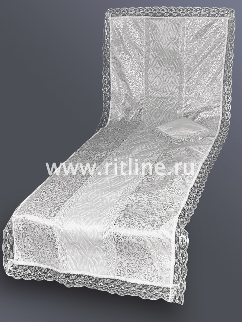 Комплект (атласная т/с "Венеция", органза, кружево) FITTONE