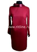 Саван женский с атласным воротником и манжетами р.48-50 Саван женский с атласным воротником и манжетами р.48-50