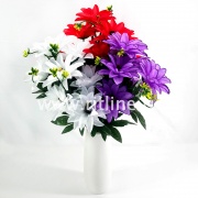 Букет георгинов, 7г., выс. 50 см, цв. микс FITTONE