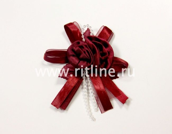 Декоративная роза "Двойная", 9х9 см FITTONE