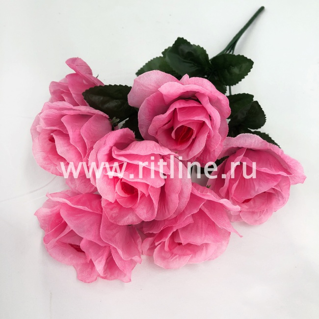 Букет роз "FITTONE", 7г, выс. 47см, цв.микс Букет роз "FITTONE", 7г, выс. 47см, цв.микс