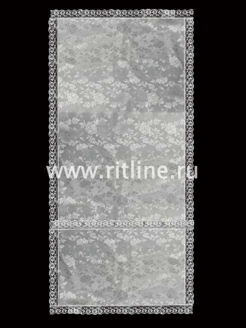 Покрывало жаккардовое с кружевом, 200х80 FITTONE
