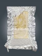 Комплект Элитный (т/с атласная "Крупный Ромб", парча "Богородица", волан) FITTONE LUXE Комплект Элитный (т/с атласная "Крупный Ромб", парча "Богородица", волан) FITTONE LUXE