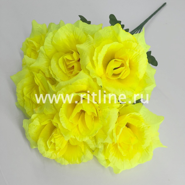 Букет роз с травкой "FITTONE", 7г, выс. 48см, цв.микс Букет роз с травкой "FITTONE", 7г, выс. 48см, цв.микс