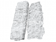 Обивка внутренняя атласная без кружева, цв. белый FITTONE