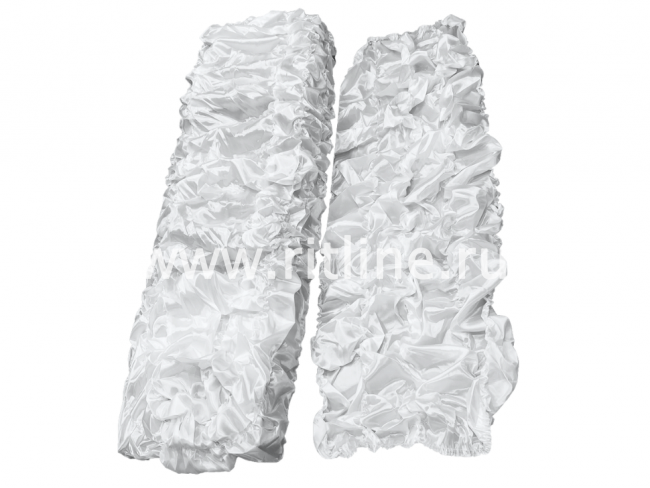 Обивка внутренняя атласная без кружева, цв. белый FITTONE Обивка внутренняя атласная без кружева, цв. белый FITTONE