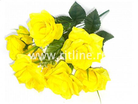Букет роз "FITTONE", 9г, высота 48см, цв.микс Букет роз "FITTONE", 9г, высота 48см, цв.микс