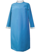 Саван габардиновый с атласным воротником и манжетами, р.56-58 FITTONE