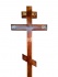 Крест сосновый (темный) (210х9х4) "MOREFIX"