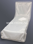 Комплект (шелк, кружево) KROMA