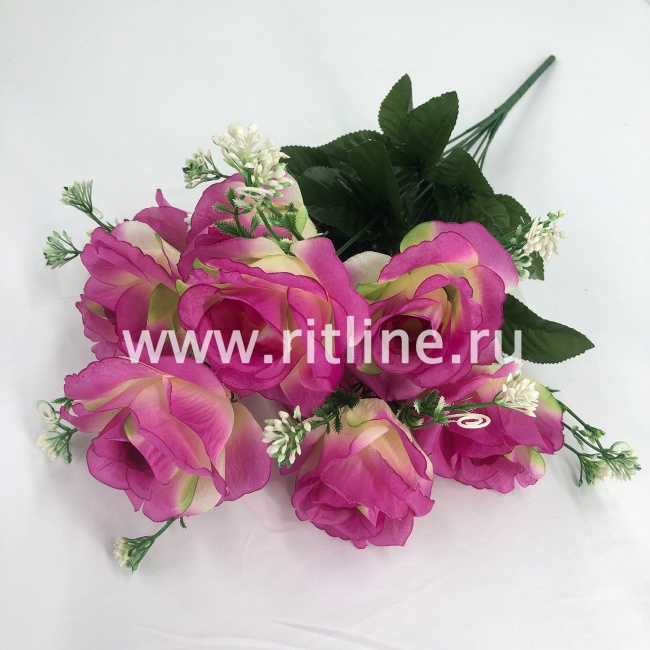 Букет роз с добавками "FITTONE", 9г, выс. 58см, цв.микс Букет роз с добавками "FITTONE", 9г, выс. 58см, цв.микс