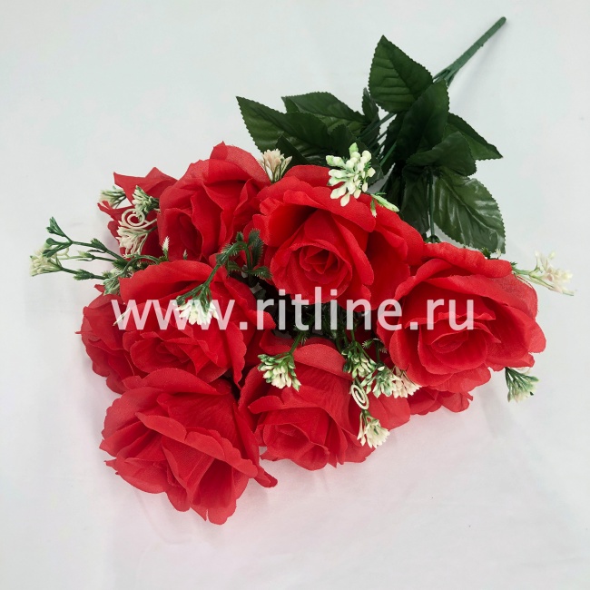 Букет роз с добавками "FITTONE", 9г, выс. 58см, цв.микс Букет роз с добавками "FITTONE", 9г, выс. 58см, цв.микс