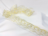 Кружево белое с золотом, шир. 4,6 см (под польское) FITTONE