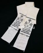 Рукав погребальный бязь с печатью "молитва" 5 м (2 шт комплект) "FITTONE" Рукав погребальный бязь с печатью "молитва" 5 м (2 шт комплект) "FITTONE"