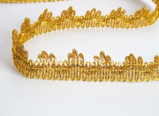 Тесьма 1258, золото, шир. 2,7 см, 25 ярдов FITTONE