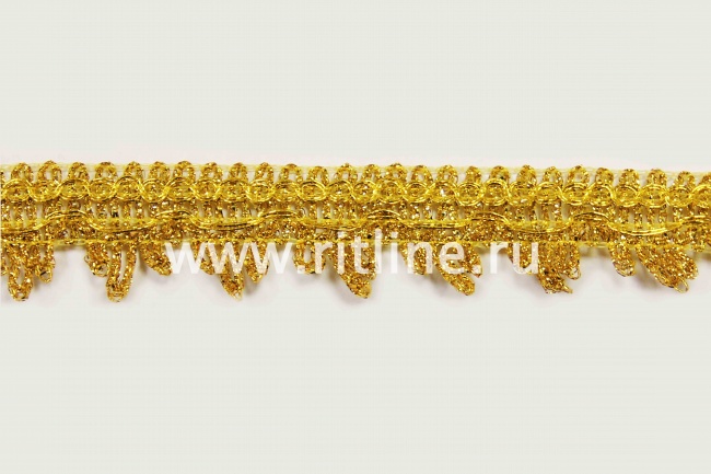 Тесьма 1259, золото, шир. 2,7 см, 25 ярдов FITTONE