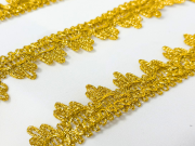 Тесьма 1259, золото, шир. 2,7 см, 25 ярдов FITTONE