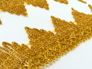 Тесьма 1755, золото, шир. 3,7 см, 25 ярдов FITTONE