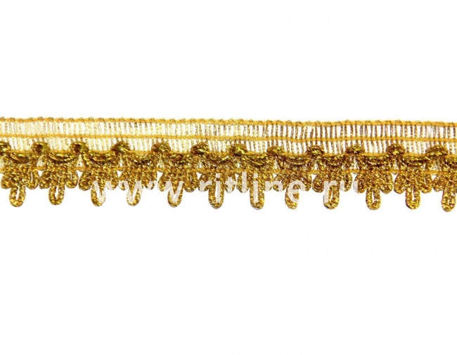 Тесьма 1763, золото, шир. 2,6 см, 25 ярдов FITTONE