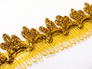 Тесьма 1763, золото, шир. 2,6 см, 25 ярдов FITTONE