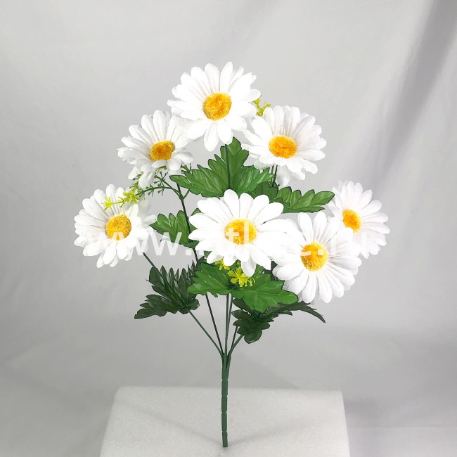 Букет ромашек, 7г., выс. 49 см, цв. белый FITTONE