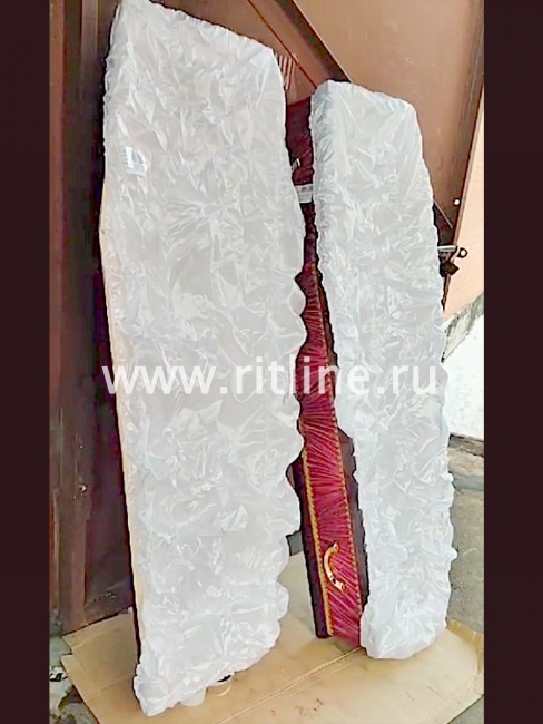 Внутренняя обивка KROMA белый атлас, без кружева