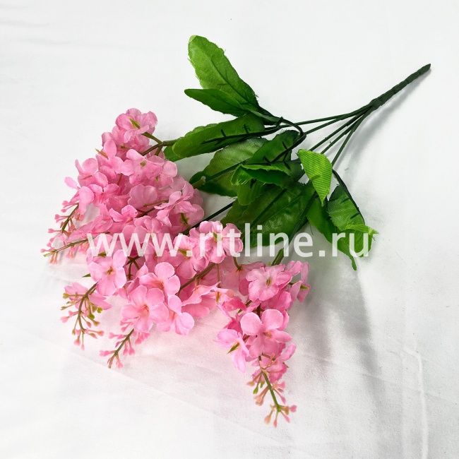 Букет сирени, 5 ветвей, выс. 35 см, цв. микс FITTONE