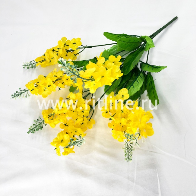 Букет сирени, 7 ветвей, выс. 42 см, цв. микс FITTONE