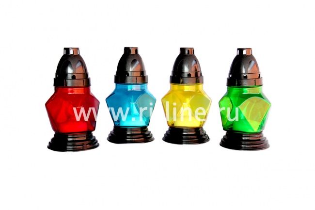 Лампада неугасимая со сменным блоком FITTONE, цвет mix, 165х85мм