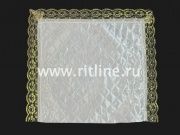 Наволочка атлас термостежка "ромб" с кружевом "FITTONE" Наволочка атлас термостежка "ромб" с кружевом "FITTONE"