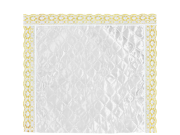 Наволочка (атласная т/с "Ромб", кружево) FITTONE LUXE