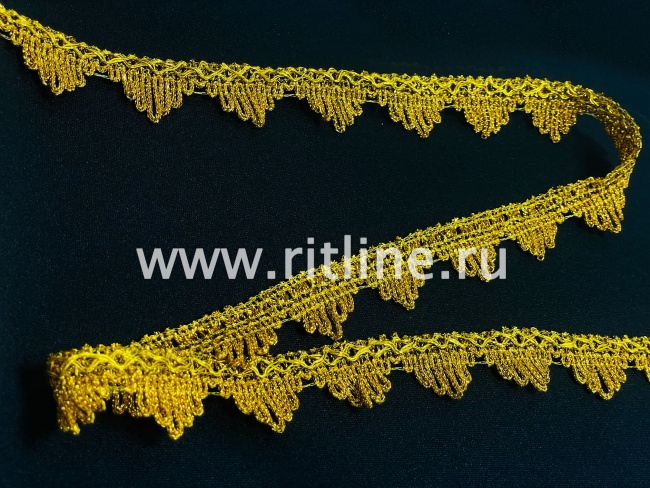 Тесьма 1751, золото, шир. 3 см, 25 ярдов FITTONE