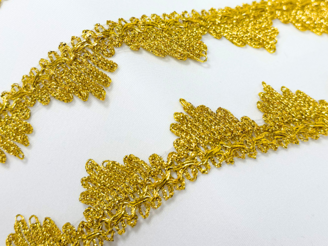 Тесьма 1751, золото, шир. 3 см, 25 ярдов FITTONE