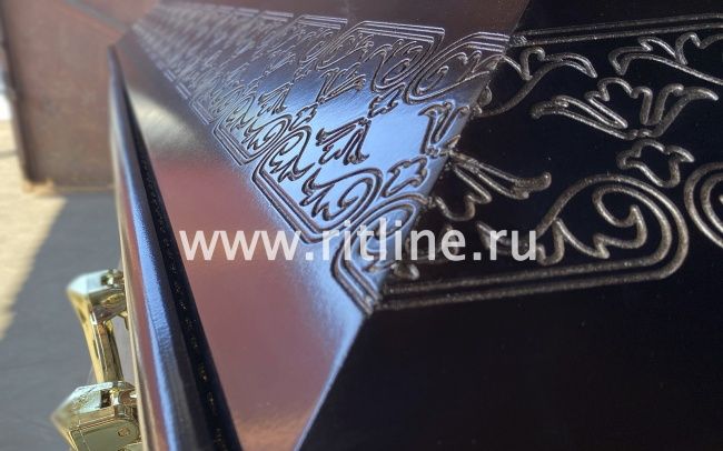 6 Гроб лак 6-ти гранник, МДФ узор "MOREFIX" 6 Гроб лак 6-ти гранник, МДФ узор "MOREFIX"