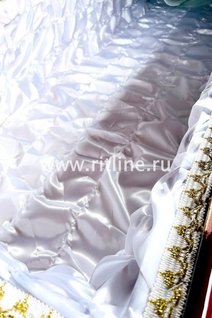 4 Гроб лак 2-х крышечный, цв. темная вишня "MOREFIX" 4 Гроб лак 2-х крышечный, цв. темная вишня "MOREFIX"