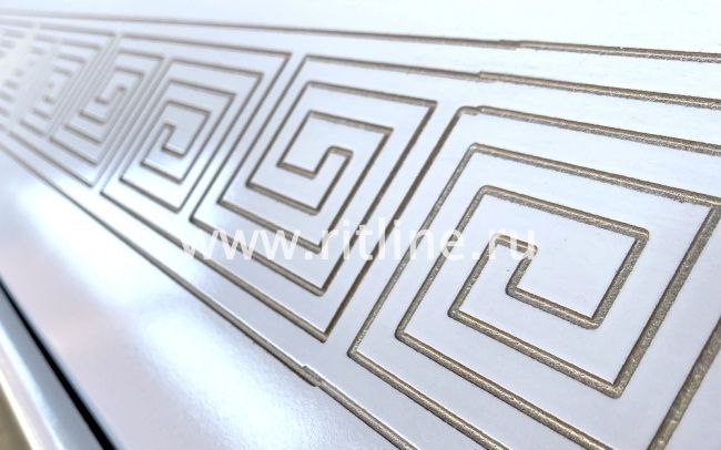 5 Гроб лак 6-ти гранник, МДФ узор "MOREFIX", цв.белый 5 Гроб лак 6-ти гранник, МДФ узор "MOREFIX", цв.белый