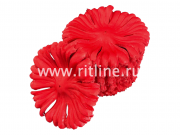 Высечка гвоздики, шелк, диам. 11 см, цв. красный FITTONE Высечка гвоздики, шелк, диам. 11 см, цв. красный FITTONE