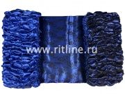 Обивка Fittone атлас, боковины атлас + черный гипюр Обивка Fittone атлас, боковины атлас + черный гипюр
