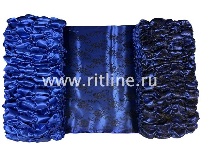 Обивка атласная с гипюром (верх атлас с гипюром + боковины атлас  с гипюром) FITTONE