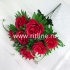 Букет роз "FITTONE", 7г., выс. 50см, цв.микс